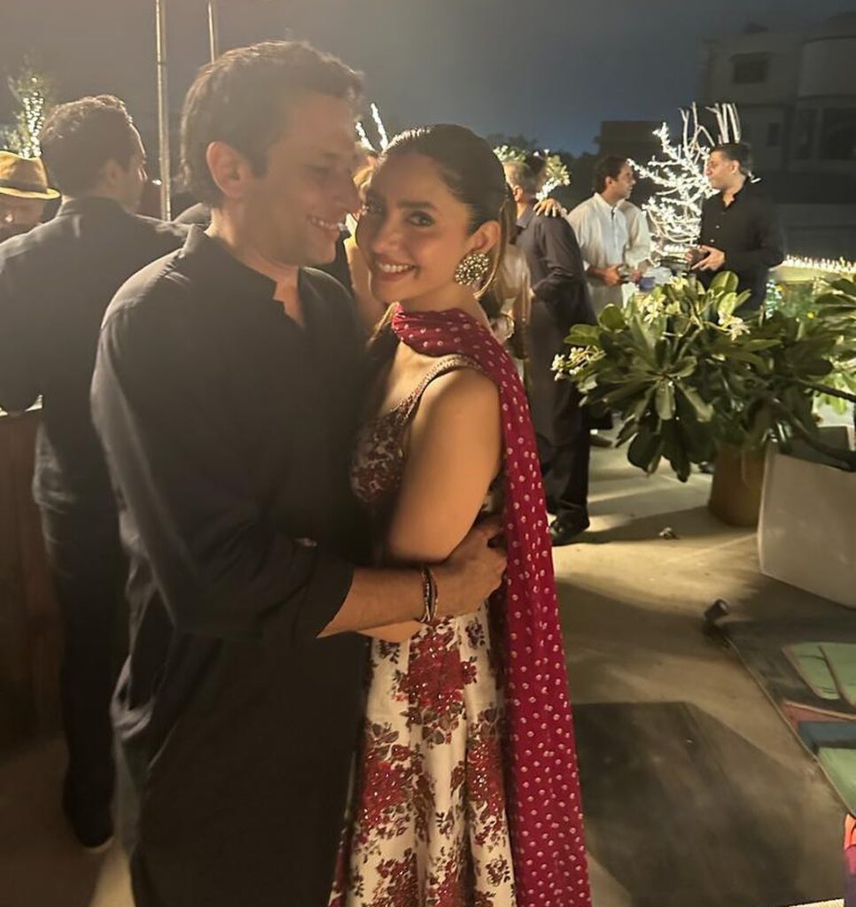 A Romantic Birthday Message for Her Husband from Mahira Khan