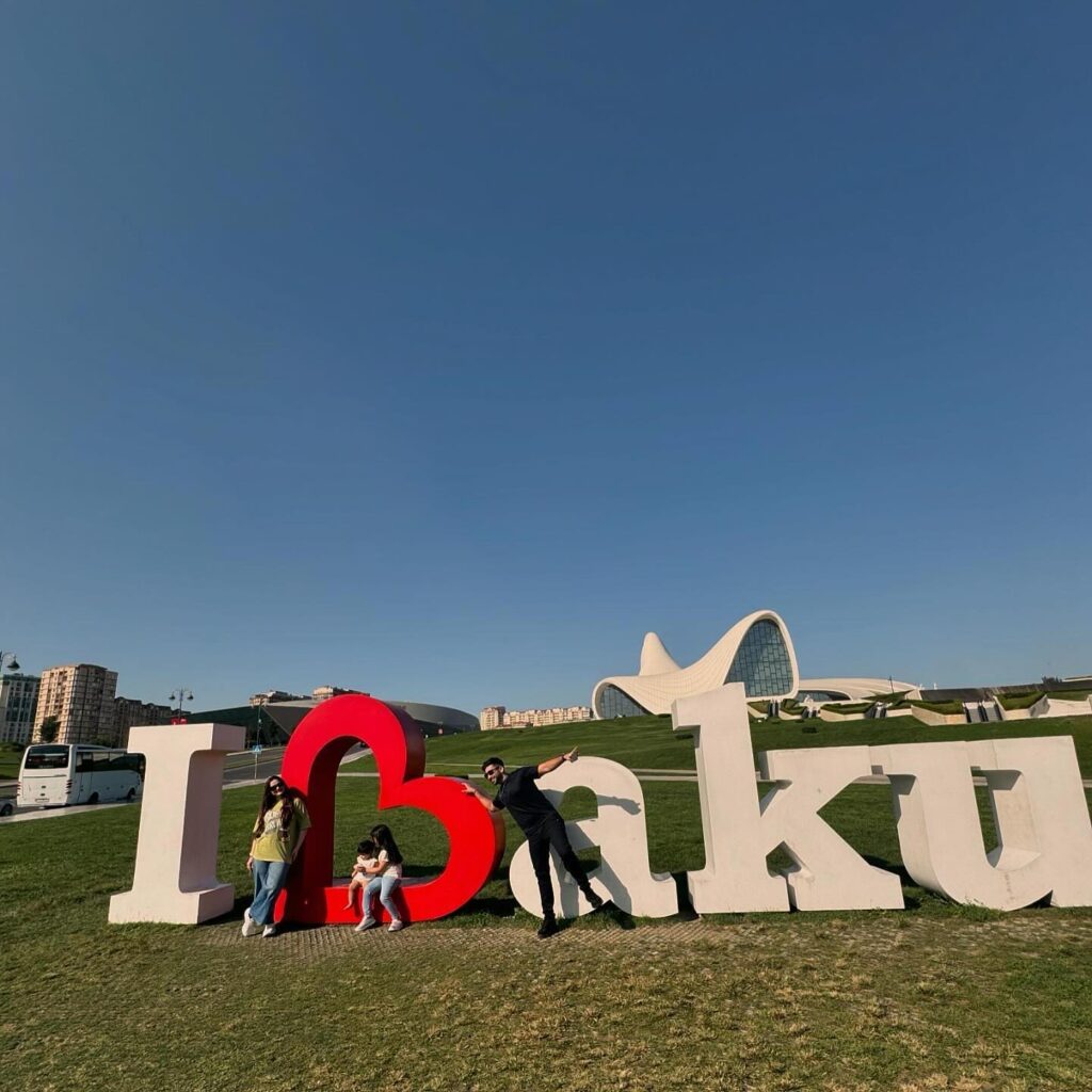 Adorable Pictures & Instagram Reel of Aiman & Muneeb from Baku