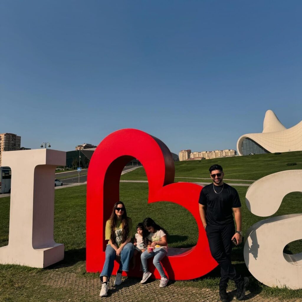 Adorable Pictures & Instagram Reel of Aiman & Muneeb from Baku