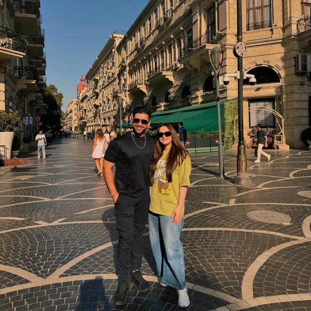 Adorable Pictures & Instagram Reel of Aiman & Muneeb from Baku