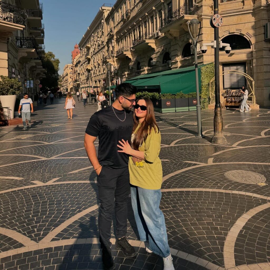 Adorable Pictures & Instagram Reel of Aiman & Muneeb from Baku