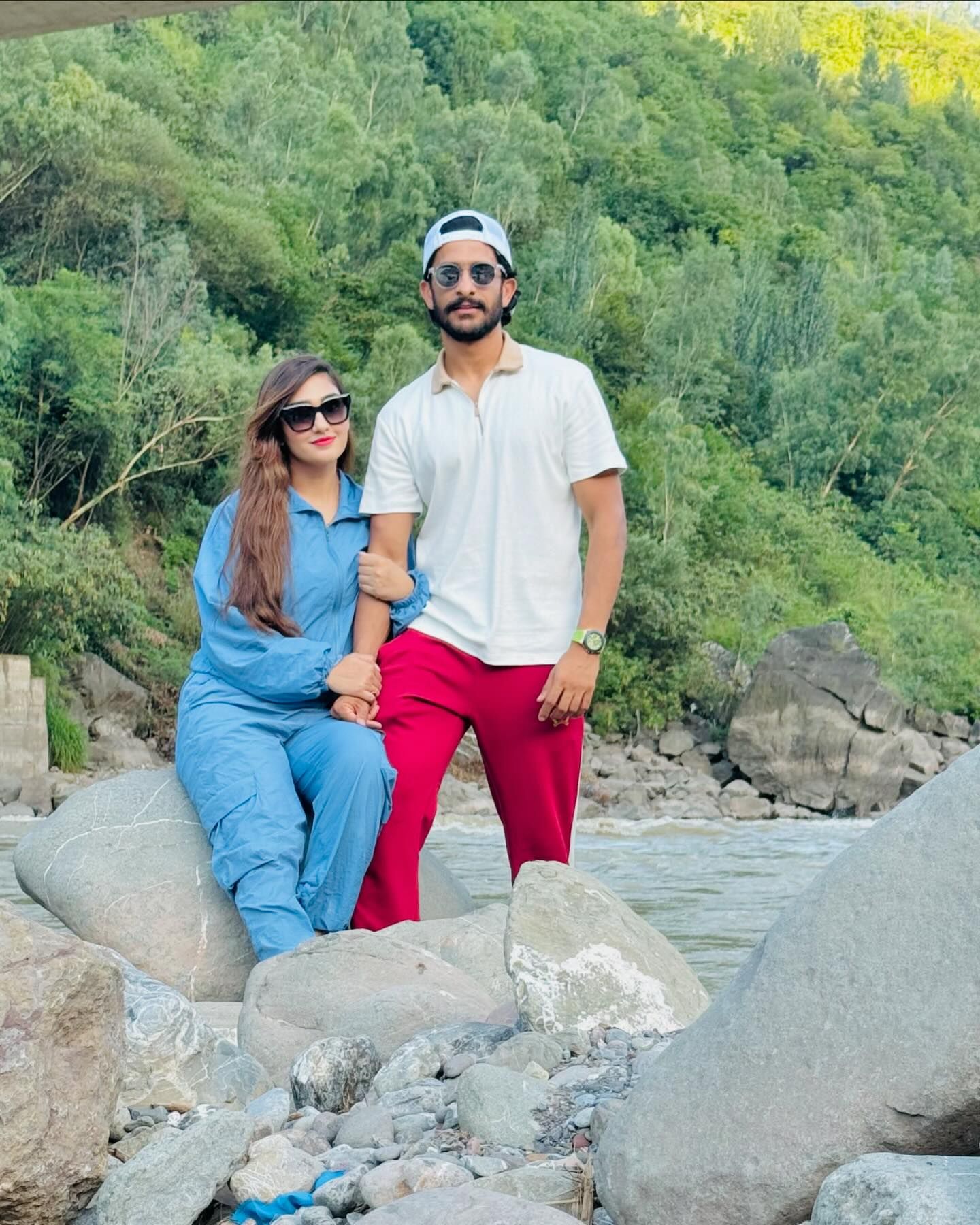 Hassan Ali Spending Time in The Northern Areas with His Family