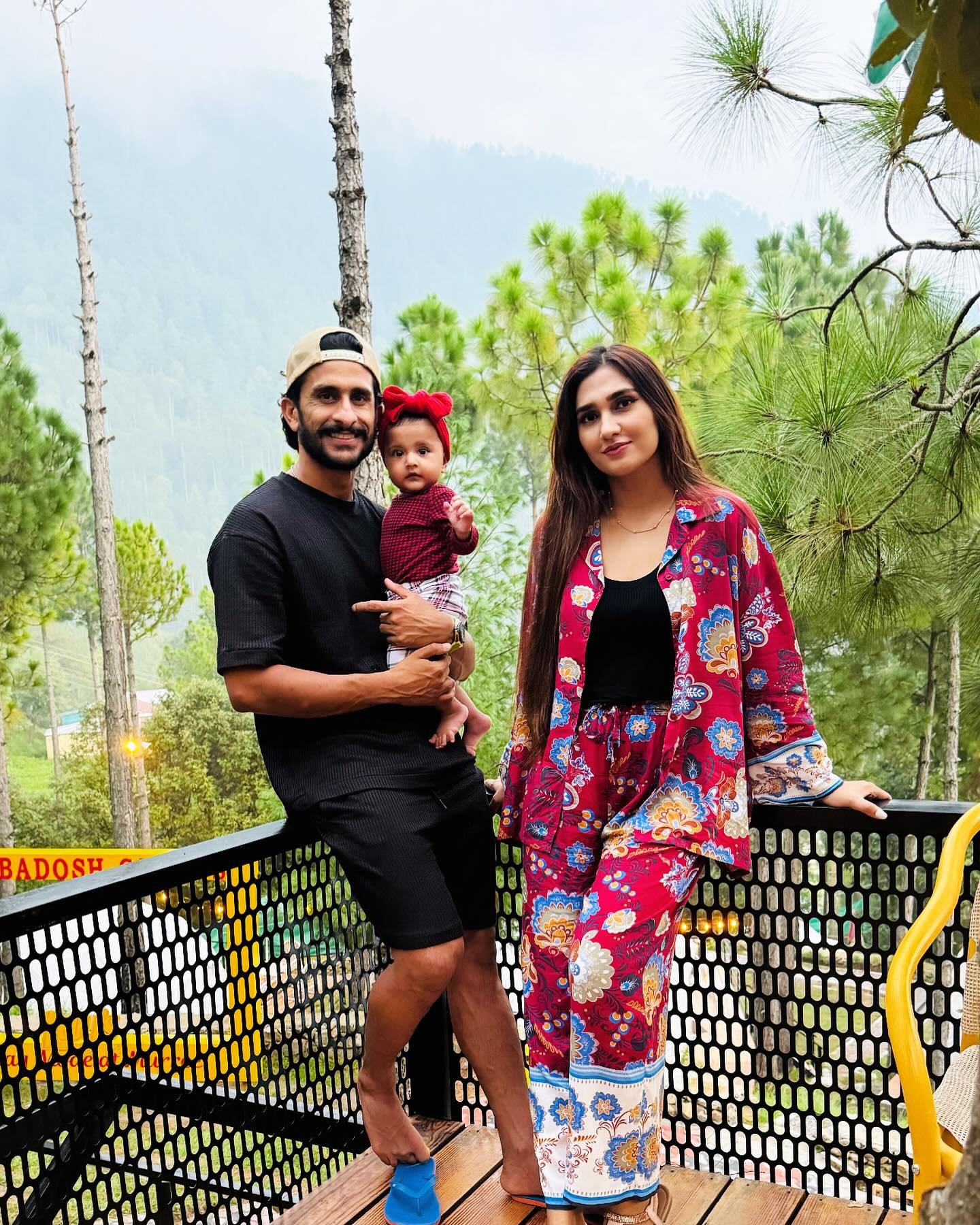 Hassan Ali Spending Time in The Northern Areas with His Family