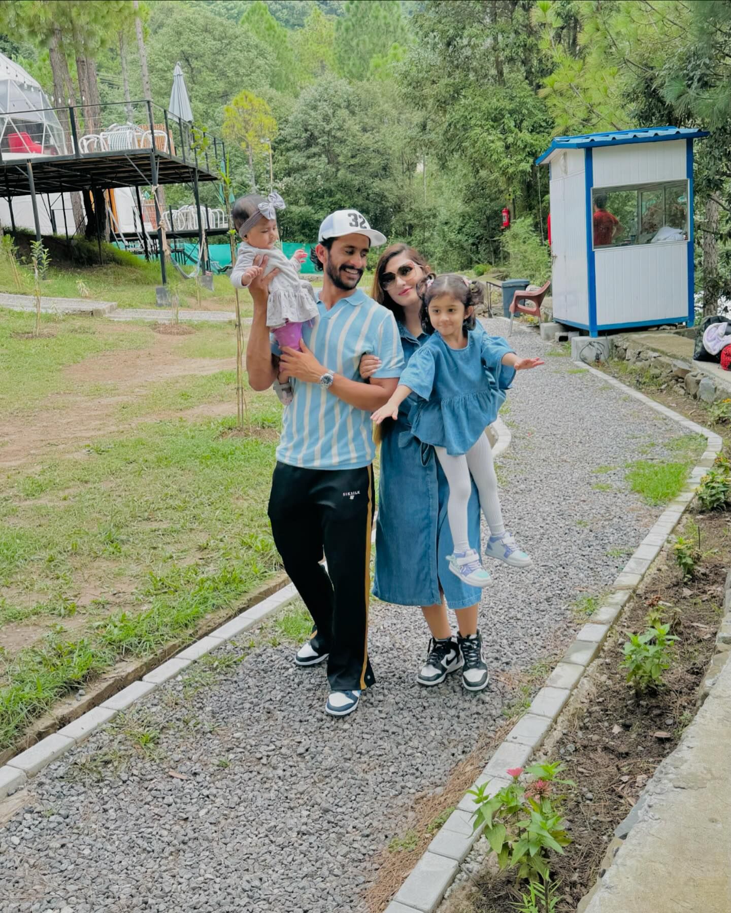 Hassan Ali Spending Time in The Northern Areas with His Family