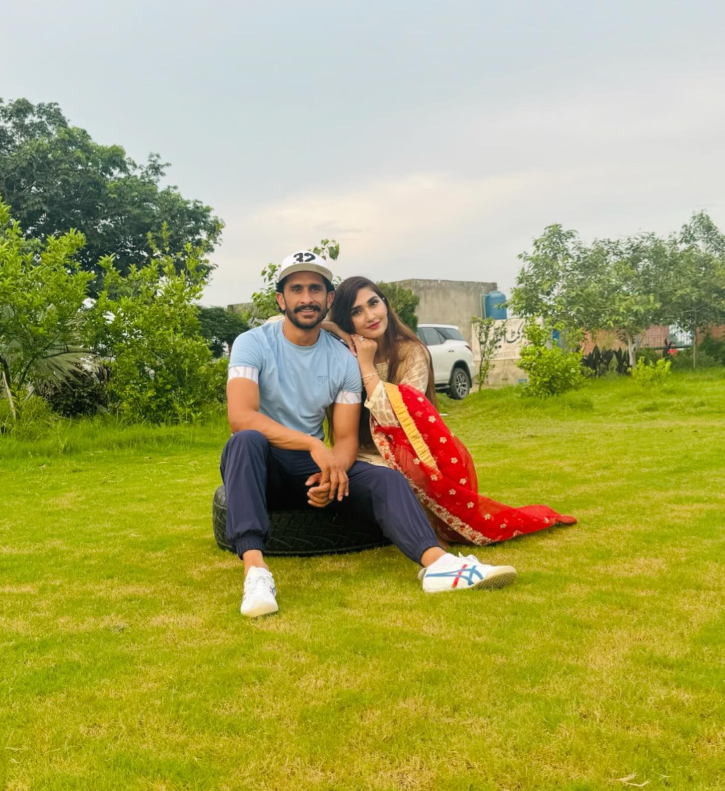 Hassan Ali Spending Time in The Northern Areas with His Family