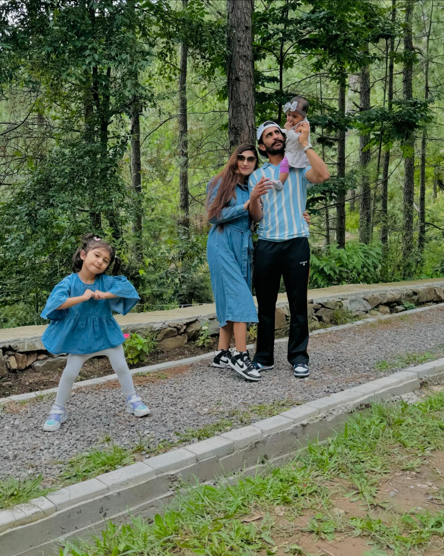 Hassan Ali Spending Time in The Northern Areas with His Family