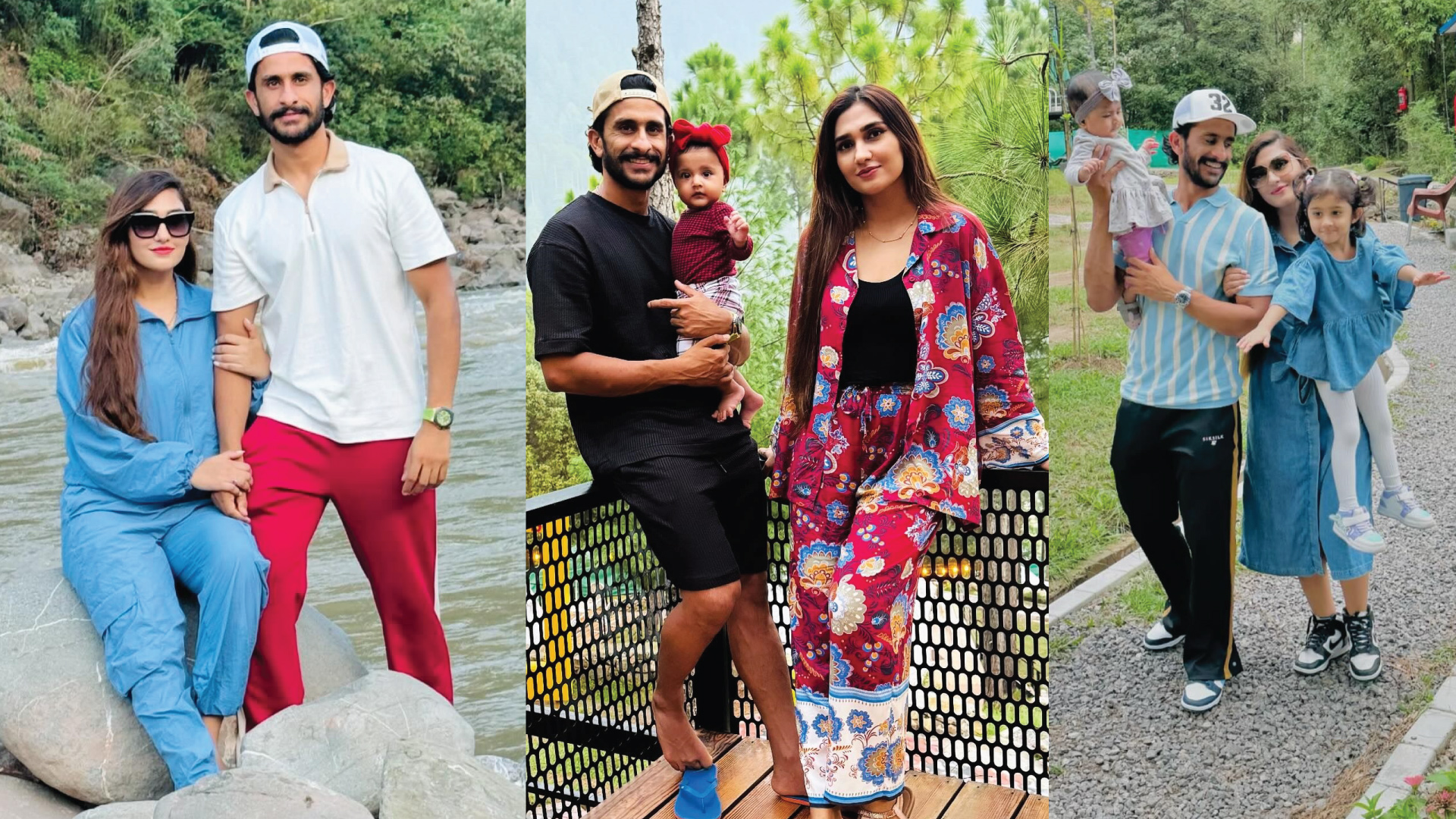Hassan Ali Spending Time in The Northern Areas with His Family