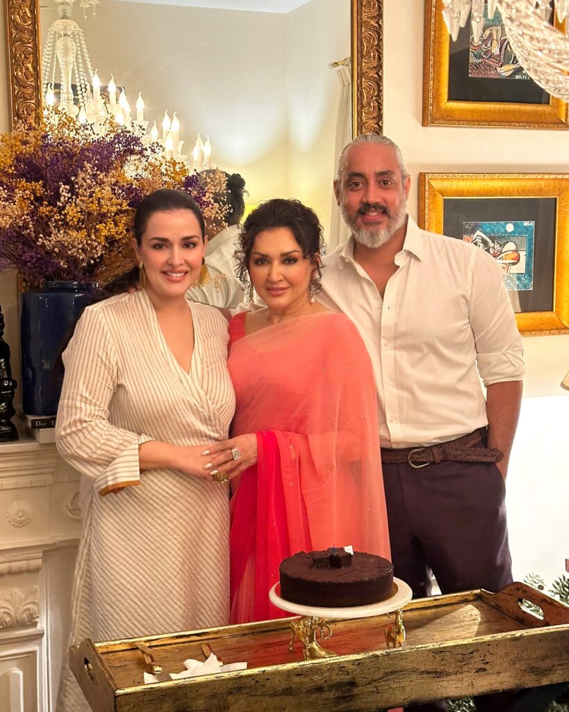 Natasha Lakhani Honors Her Mother's Birthday with A Grand Celebration