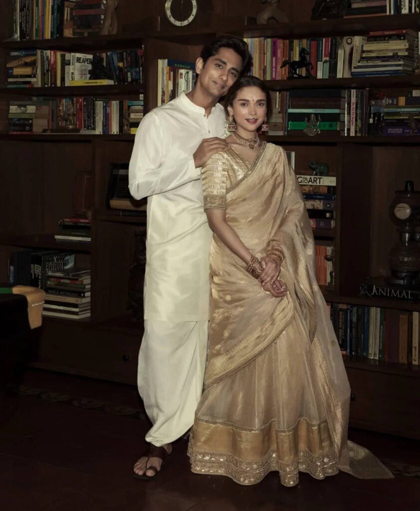 Actor Siddharth Marries Heeramandi Actress Aditi Rao Hydari