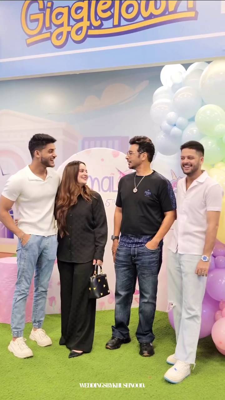 Aiman Khan & Muneeb Butt Celebrate Amal's 5th Birthday – HD Pictures & Videos