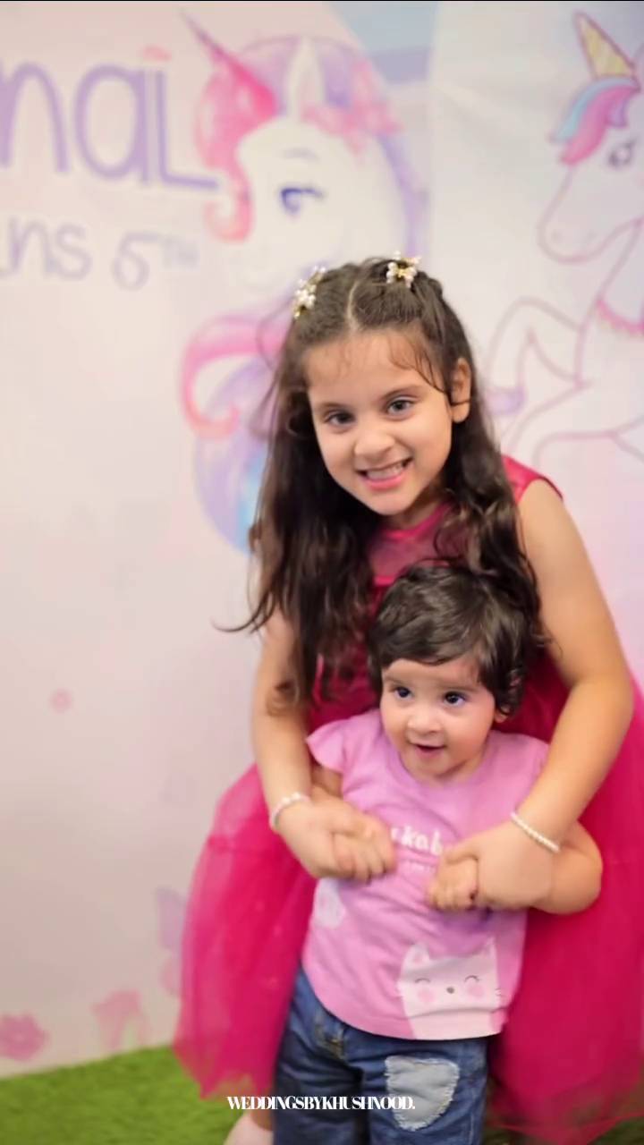 Aiman Khan & Muneeb Butt Celebrate Amal's 5th Birthday – HD Pictures & Videos