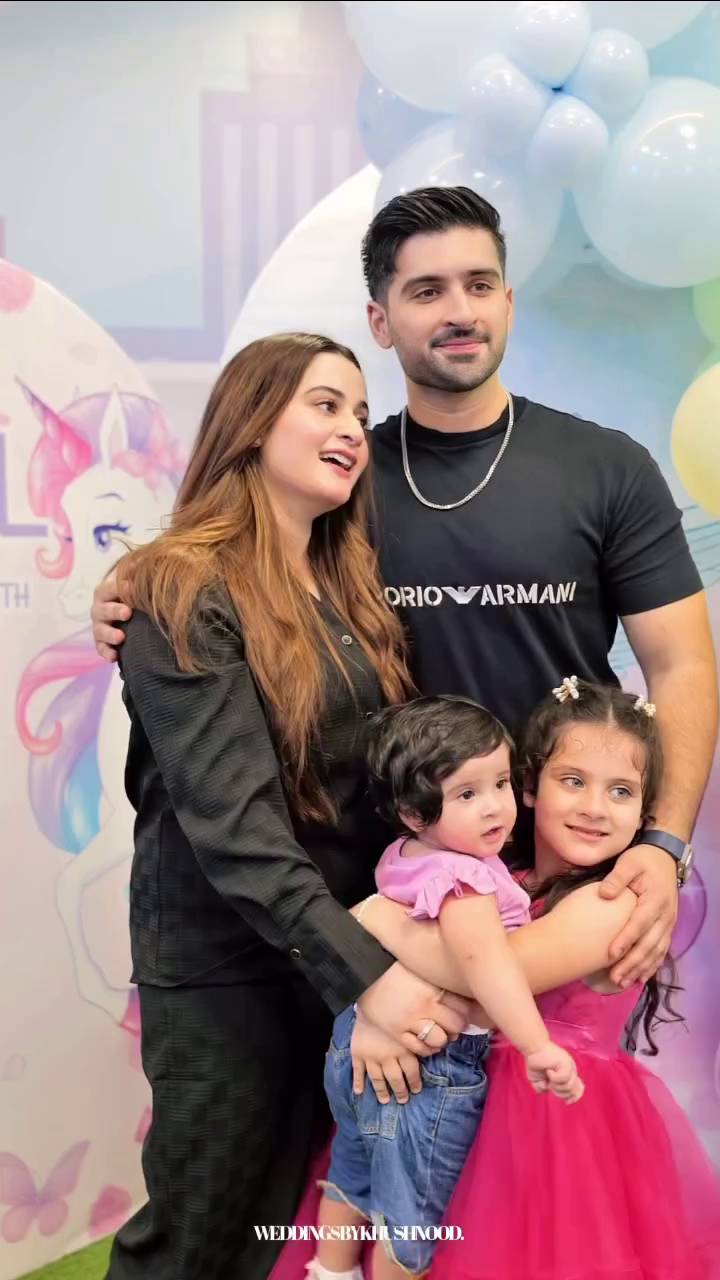 Aiman Khan & Muneeb Butt Celebrate Amal's 5th Birthday – HD Pictures & Videos