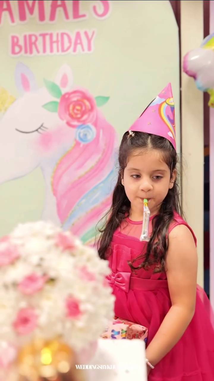 Aiman Khan & Muneeb Butt Celebrate Amal's 5th Birthday – HD Pictures & Videos