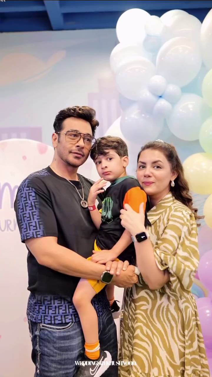 Aiman Khan & Muneeb Butt Celebrate Amal's 5th Birthday – HD Pictures & Videos