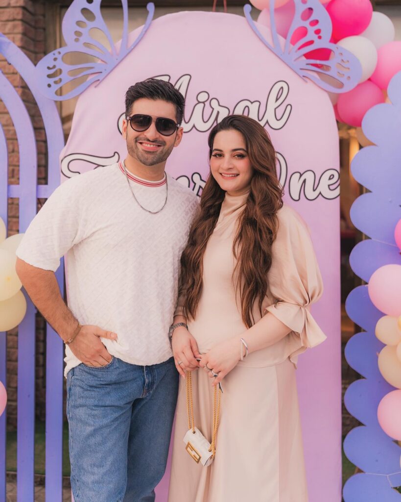 Aiman Khan & Muneeb Butt Celebrate Amal's 5th Birthday – HD Pictures & Videos