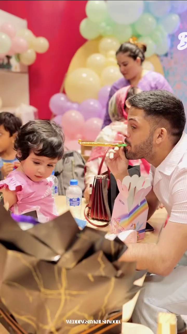 Aiman Khan & Muneeb Butt Celebrate Amal's 5th Birthday – HD Pictures & Videos