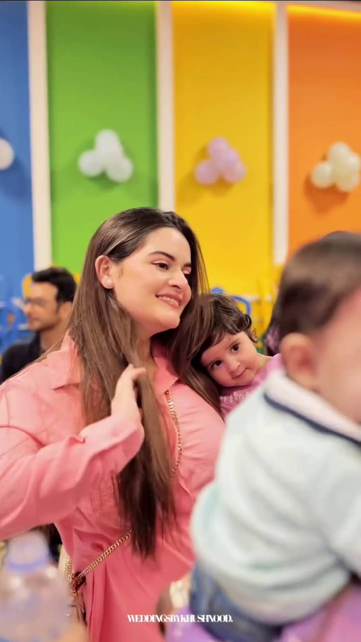 Aiman Khan & Muneeb Butt Celebrate Amal's 5th Birthday – HD Pictures & Videos