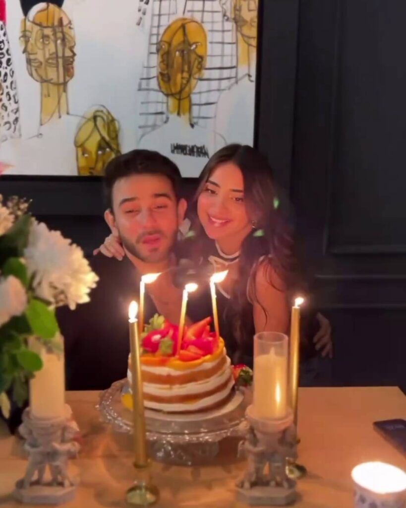 Ali Ansari Celebrates His Birthday with Friends & Wife Saboor