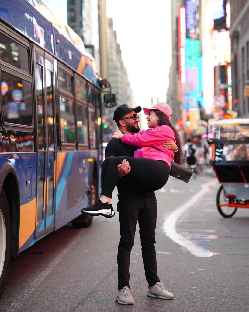 Arisha Razi Khan Is Vacationing in America with Her Husband