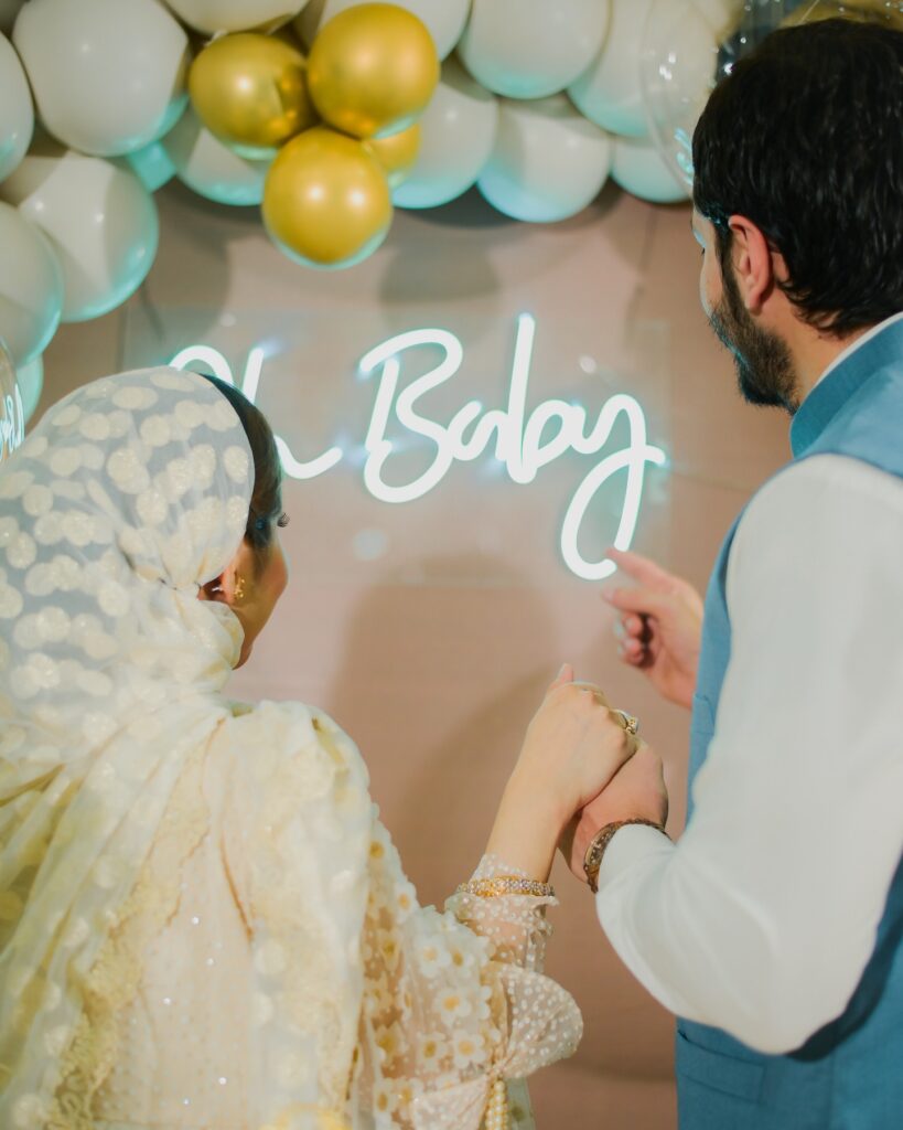 Arsalan Faisal And Nisha Talat Baby Shower HD Pictures And Video