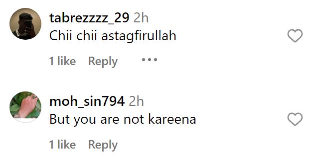 Ayeza Khan Imitates Inspiration from Kareena Kapoor Khan