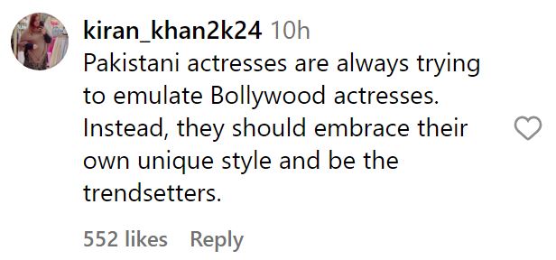 Ayeza Khan Imitates Inspiration from Kareena Kapoor Khan