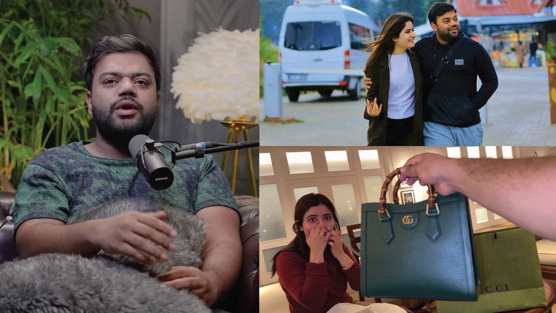 Ducky Bhai Defends His Wife Aroob's 15 Lakh Rupee Bag