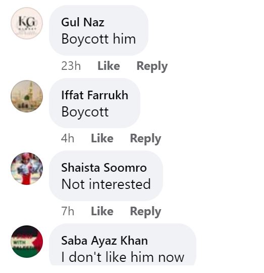 Fans Demand Continuous Boycott of Fawad Khan After Barzakh