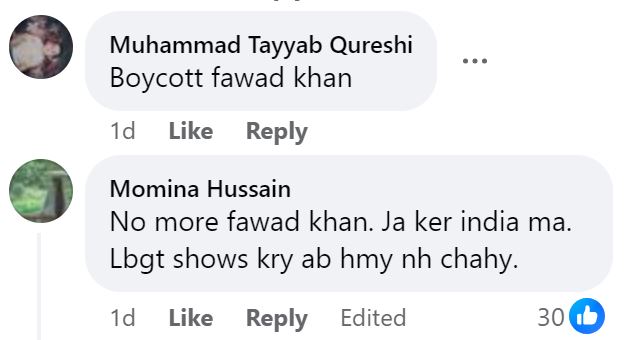 Fans Demand Continuous Boycott of Fawad Khan After Barzakh