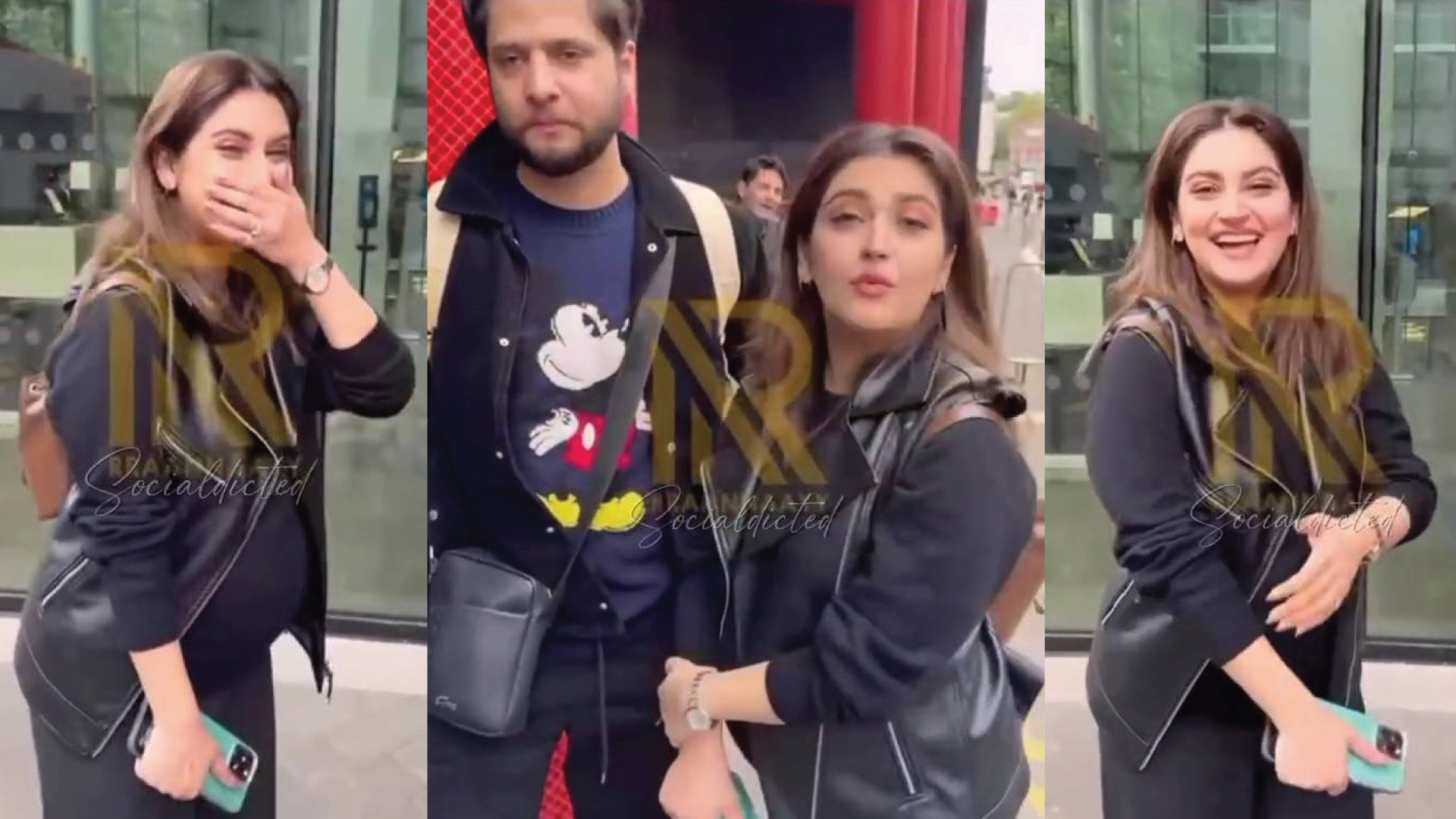 Hiba Bukhari Stepped Out in London Confirming Pregnancy Rumours