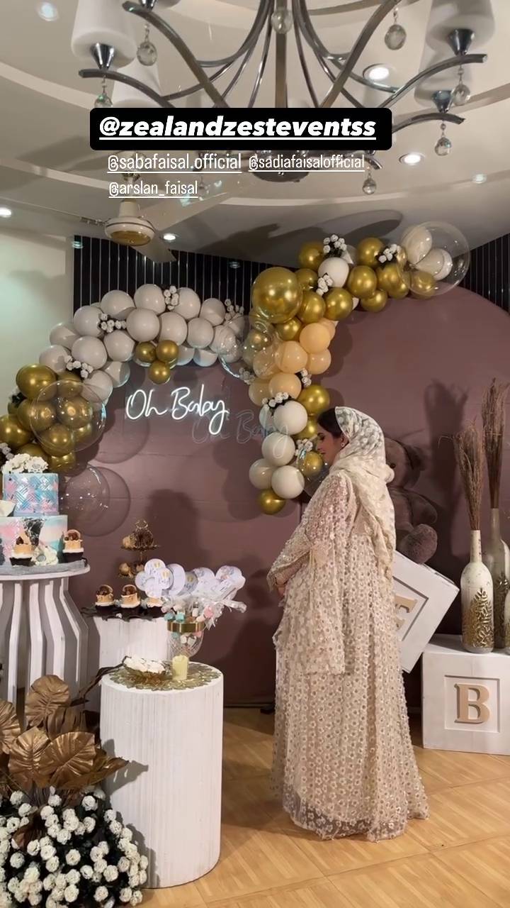 Highlights Of Arsalan Faisal & Nisha Talat's Baby Shower