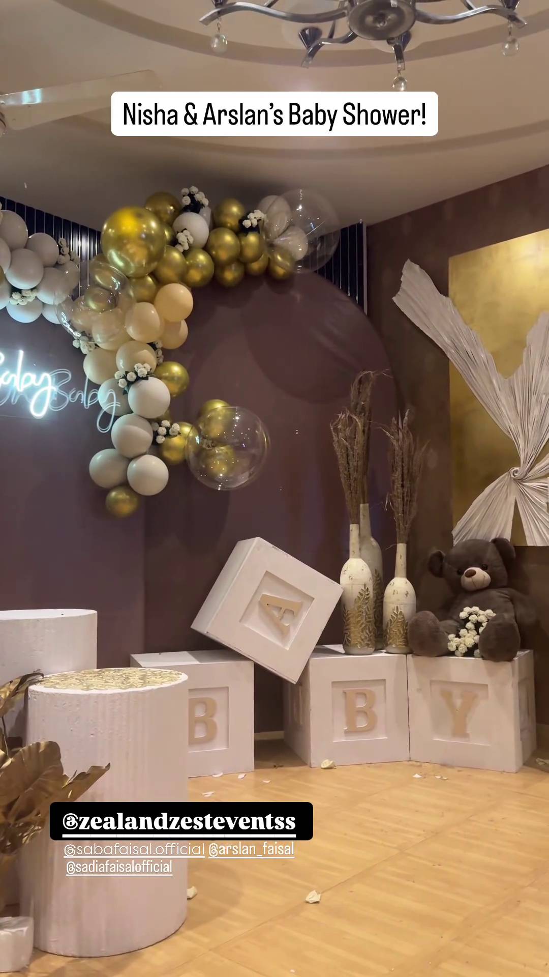 Highlights Of Arsalan Faisal & Nisha Talat's Baby Shower