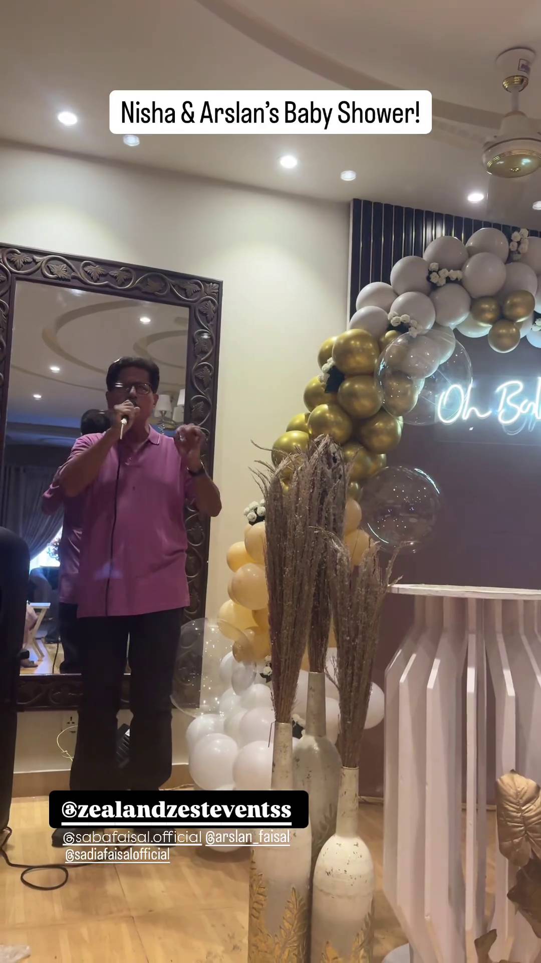 Highlights Of Arsalan Faisal & Nisha Talat's Baby Shower
