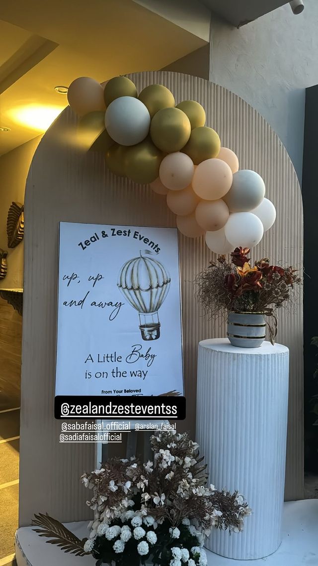 Highlights Of Arsalan Faisal & Nisha Talat's Baby Shower