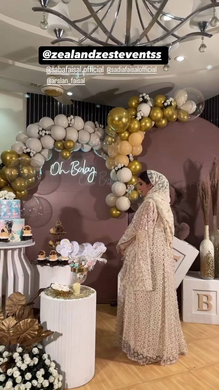 Highlights Of Arsalan Faisal & Nisha Talat's Baby Shower