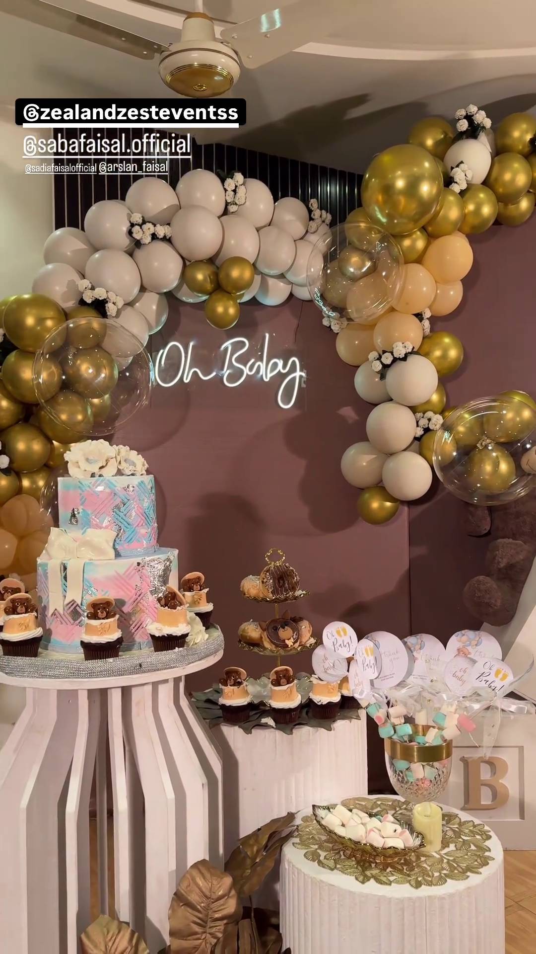 Highlights Of Arsalan Faisal & Nisha Talat's Baby Shower