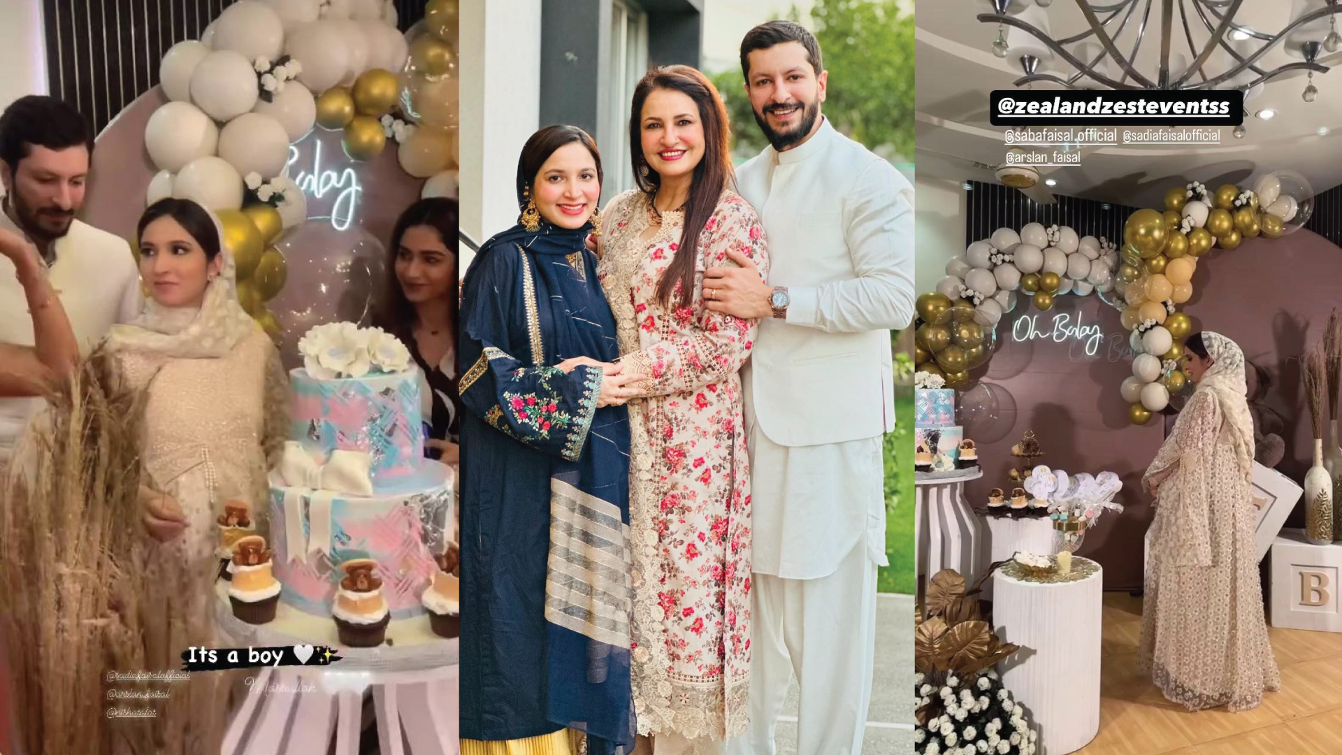 Highlights Of Arsalan Faisal & Nisha Talat's Baby Shower