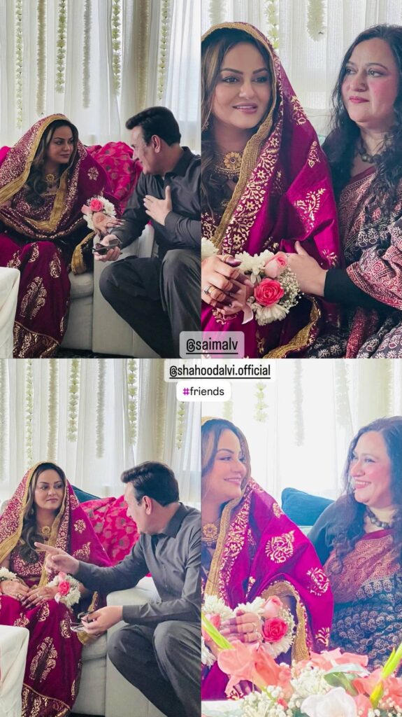 Jawaria Abbasi Shared Pictures of The Nikah Day