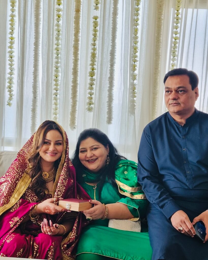 Jawaria Abbasi Shared Pictures of The Nikah Day