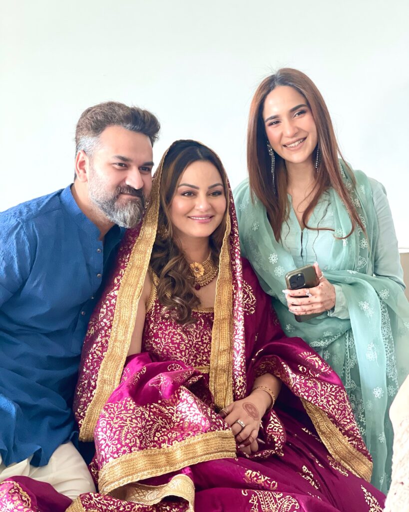 Jawaria Abbasi Shared Pictures of The Nikah Day
