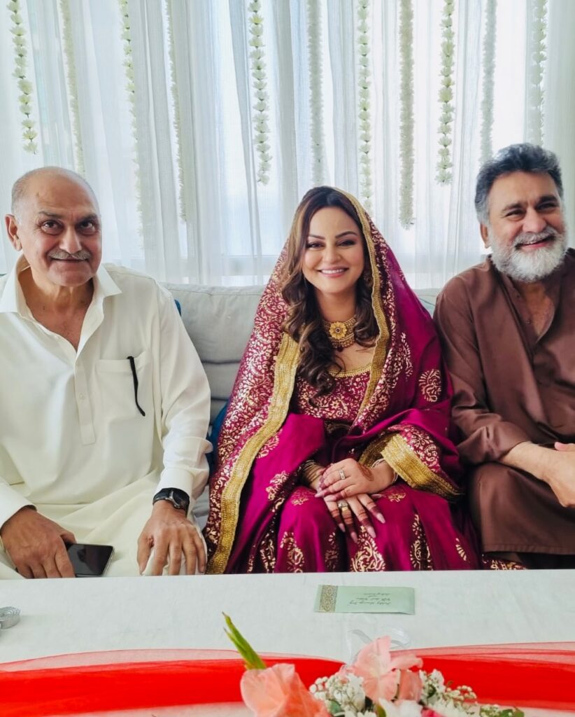 Jawaria Abbasi Shared Pictures of The Nikah Day