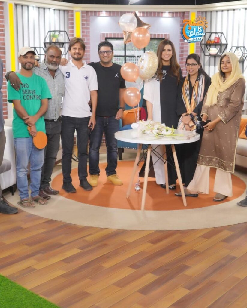 Madeha Naqvi And Her Husband Faisal Sabzwari Celebrate Madeha's Birthday