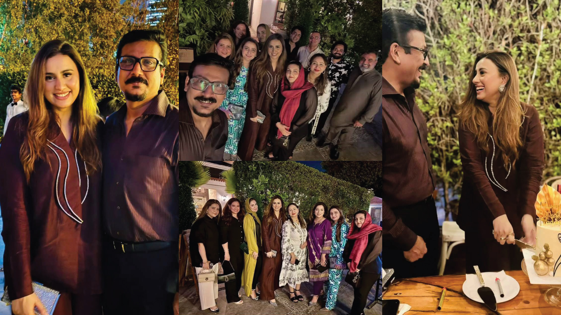 Madeha Naqvi And Her Husband Faisal Sabzwari Celebrate Madeha's Birthday
