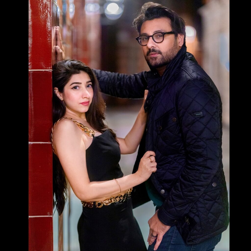 Mariyam Nafees Stylish Pictures With Husband