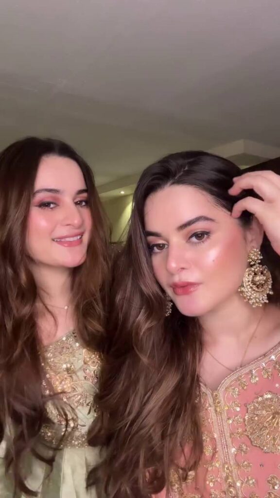 Minal Khan & Aiman Khan Provide a Simple Makeup Tutorial