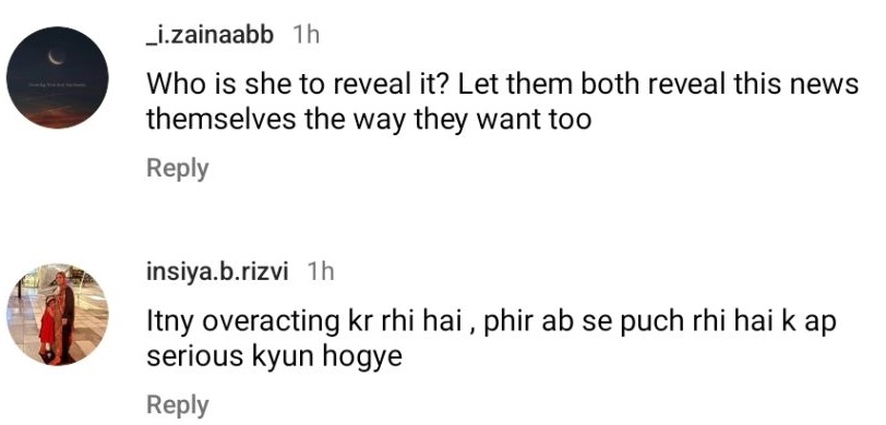 Nadia Khan Faces Criticism for Revealing the Pregnancy of Haba Bukhari