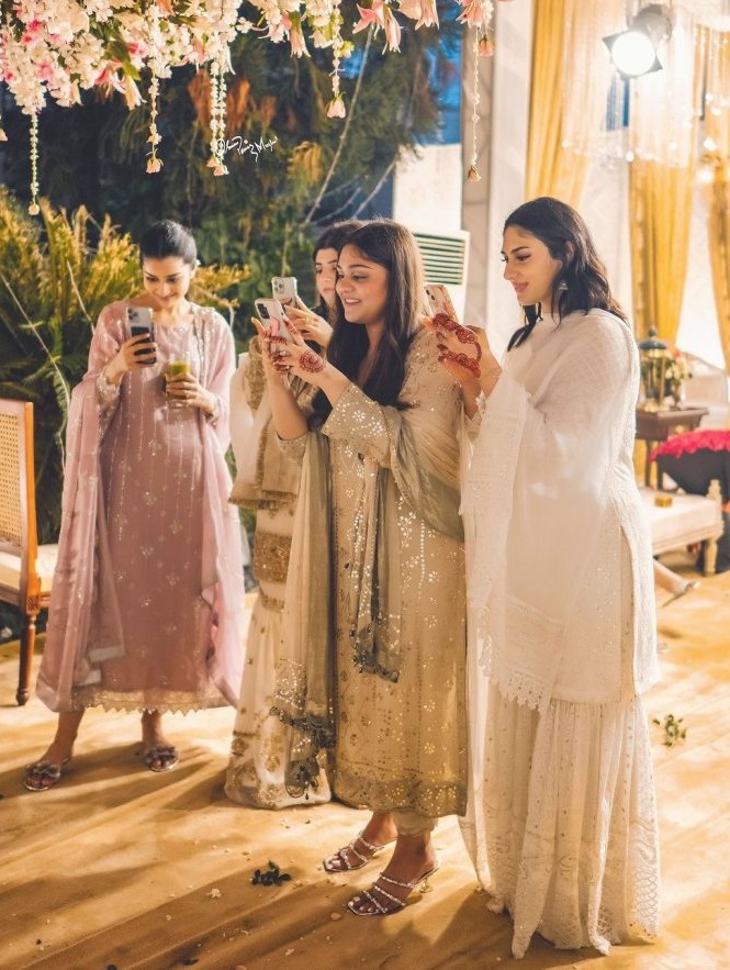 Pictures from Mushtaq Ahmed's daughter's wedding