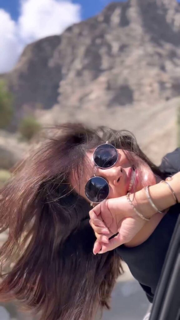 Saba Qamar Vacationed in Skardu