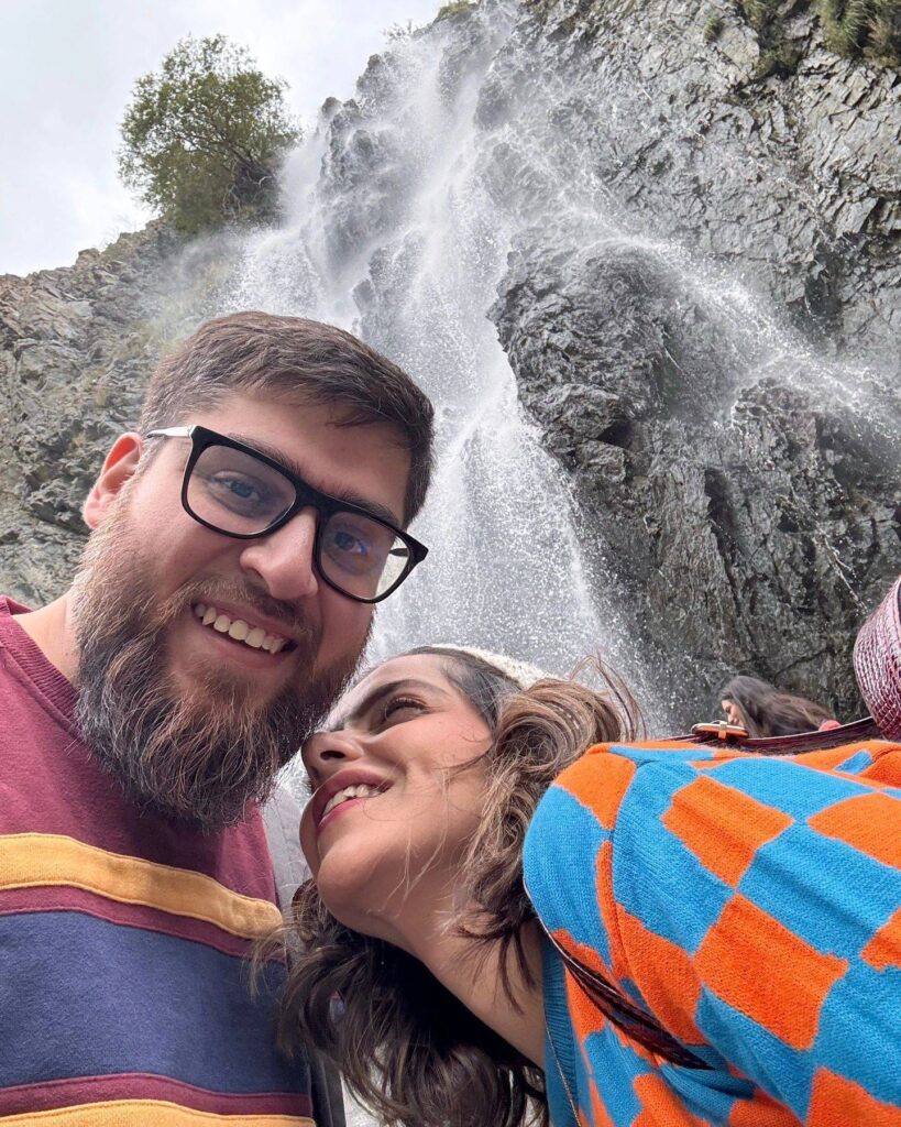 Srha Asgr Vacationed in Skardu with Her Husband