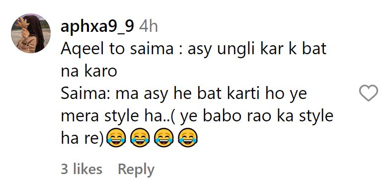Tamasha 3 Saima Baloch Under Fire for Getting Angry During a Quarrel with Aqeel